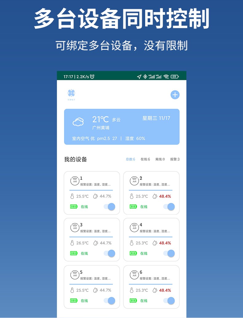 無線溫濕度計-GSM501(圖4)