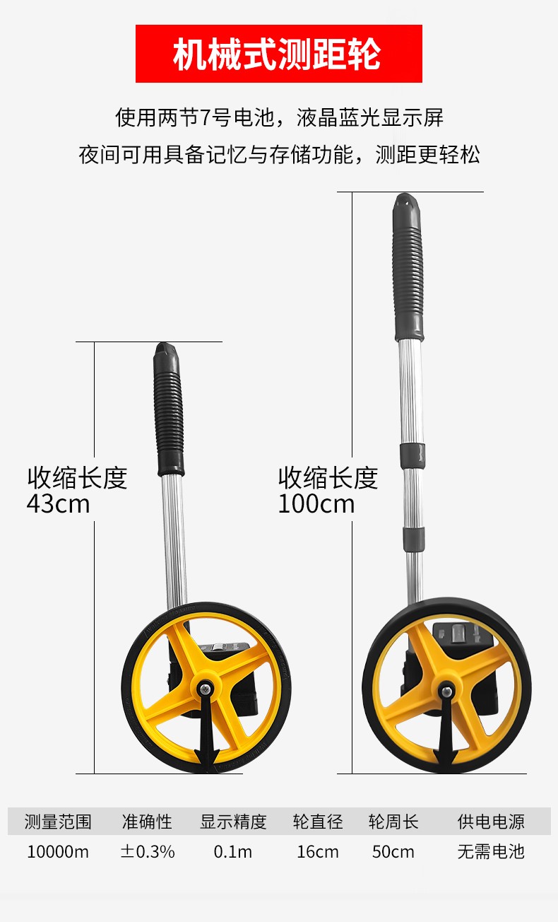 輪式測距輪(圖7)